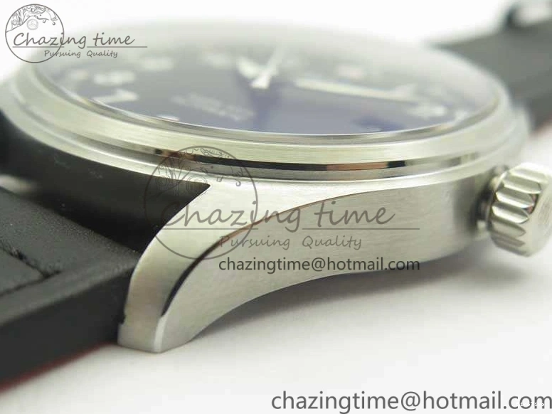 MIROTIME 0309 SoftTouch Mark XVIII Le Petit Prince IW327001 SS MKS 1:1 Best Edition Black Dial On Leather Strap MIYOTA9015 V 7216